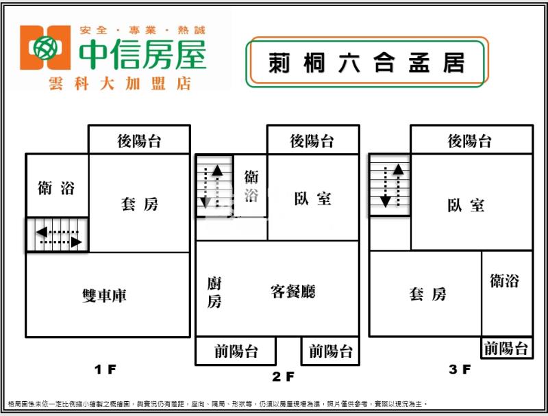 莿桐六合孟居房屋室內格局與周邊環境
