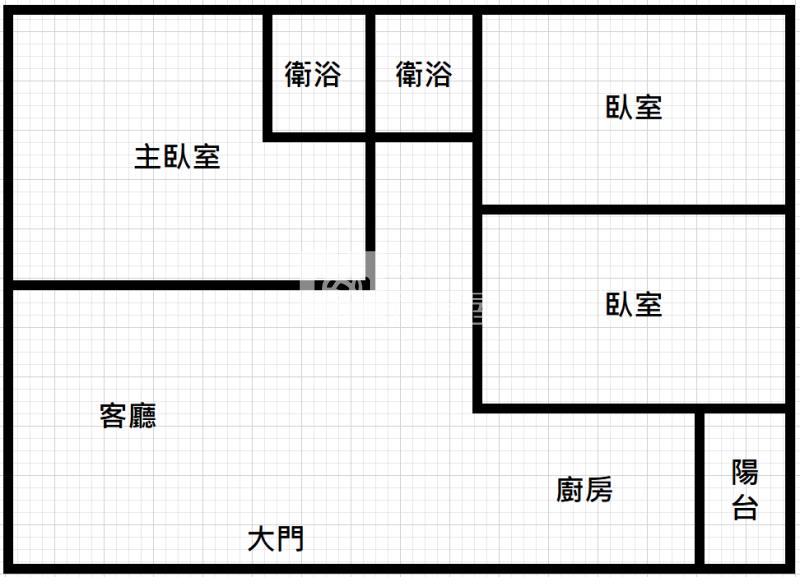 大溪市區旁漂亮三房車房屋室內格局與周邊環境