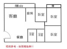 楊梅交流道低總價電梯3房房屋室內格局與周邊環境