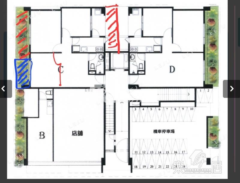 觀音永吉一樓溫馨三房房屋室內格局與周邊環境