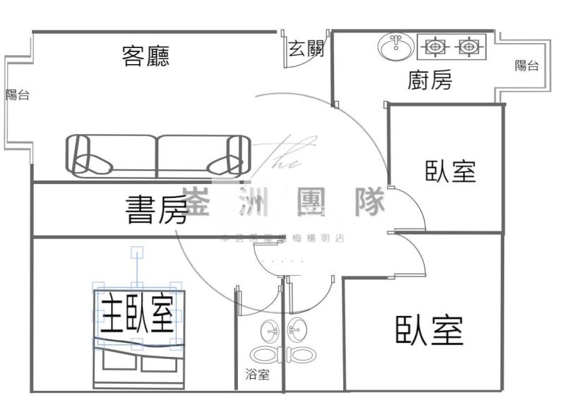新都悅溫馨3+1房雙車位房屋室內格局與周邊環境