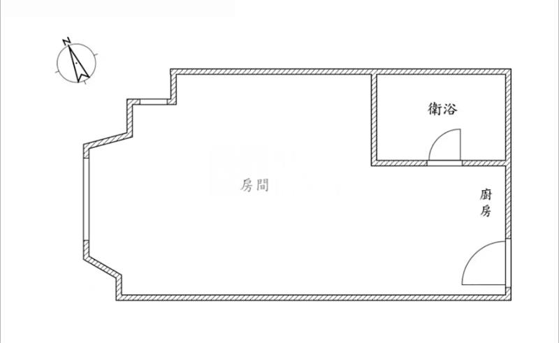 中國醫精裝套房房屋室內格局與周邊環境
