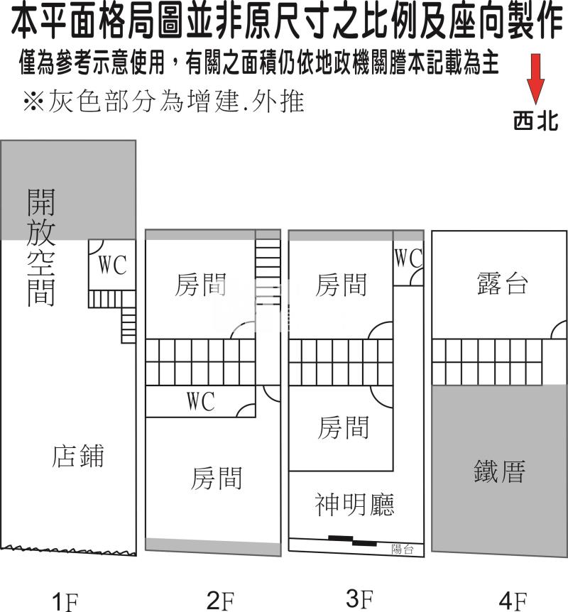 近歸仁圓環黃金店面房屋室內格局與周邊環境