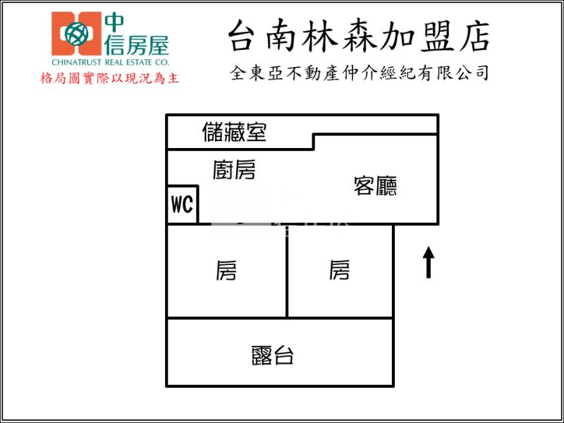 高雄三民高醫大露台整新2樓寓房屋室內格局與周邊環境