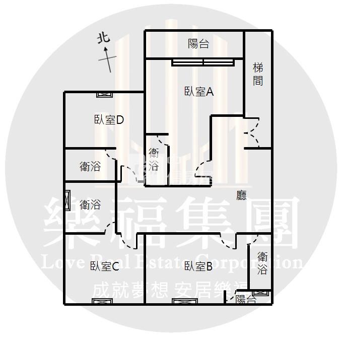 中科東海雙商圈|精美收租四套房房屋室內格局與周邊環境