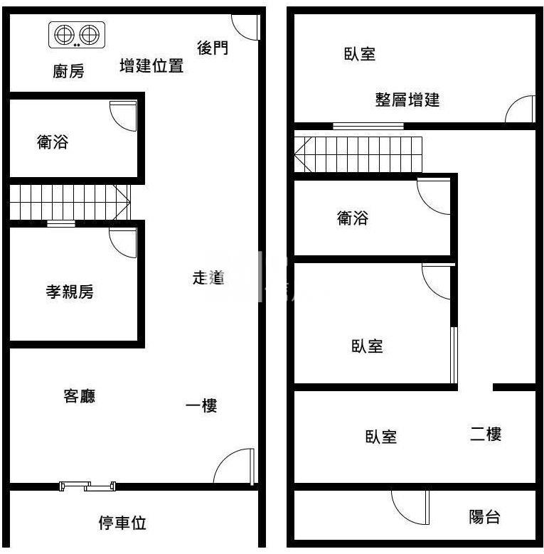 南亞技術學院孝親房美透天房屋室內格局與周邊環境