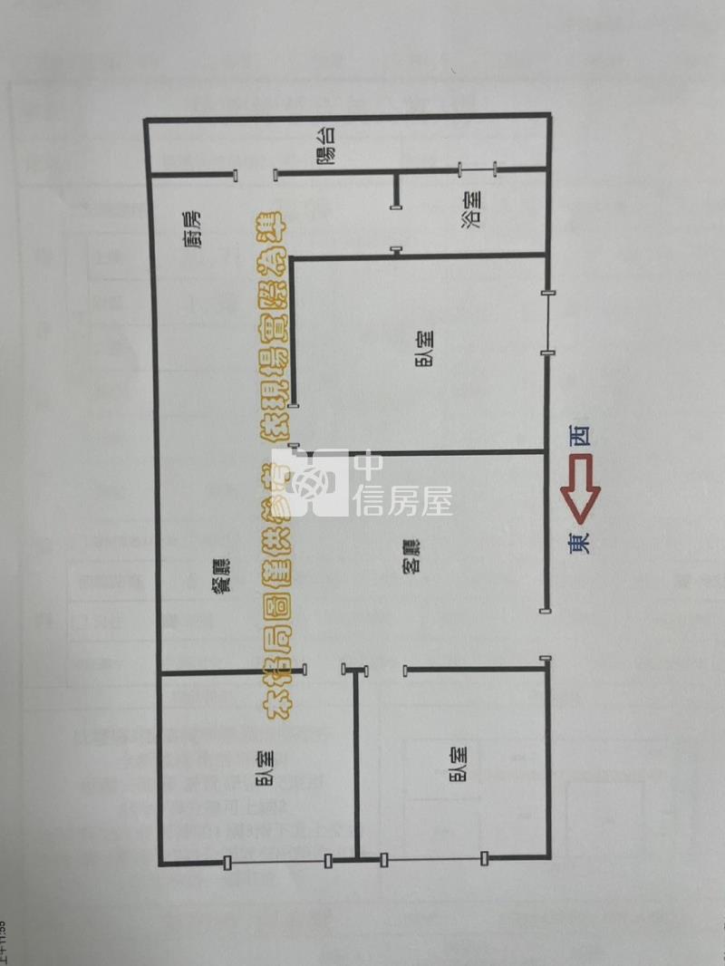 桃園德華街美寓3房房屋室內格局與周邊環境