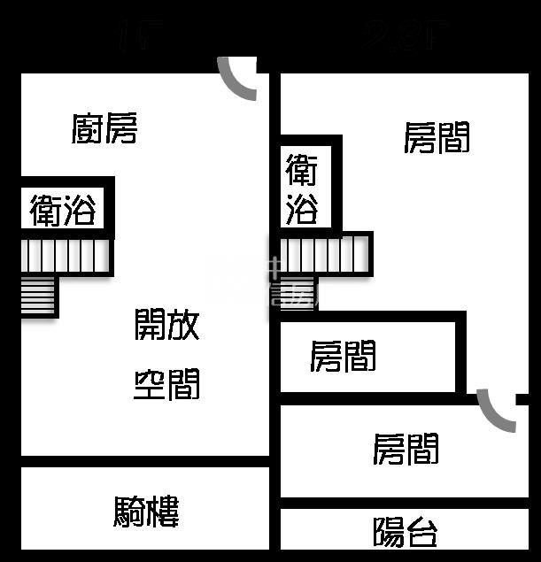 永靖同霖宮旁美透天房屋室內格局與周邊環境