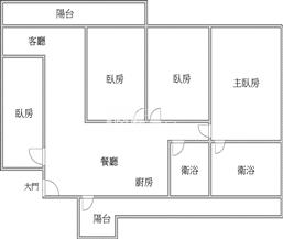 頭份交流道旁3+1房平車美廈房屋室內格局與周邊環境