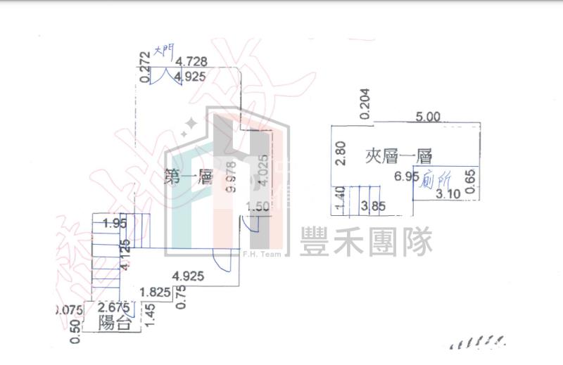 【豐禾】(專)中壢市中心挑高金店面房屋室內格局與周邊環境