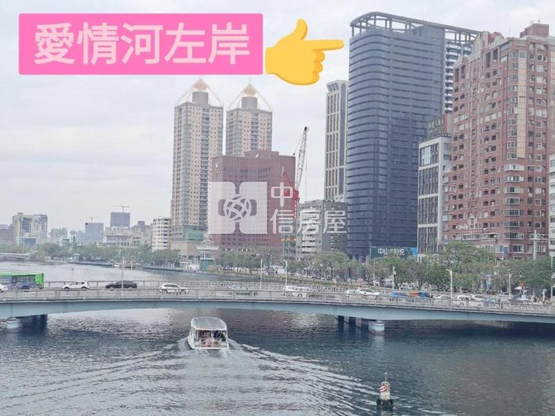 愛河第一排全新景觀2房+車位房屋室內格局與周邊環境