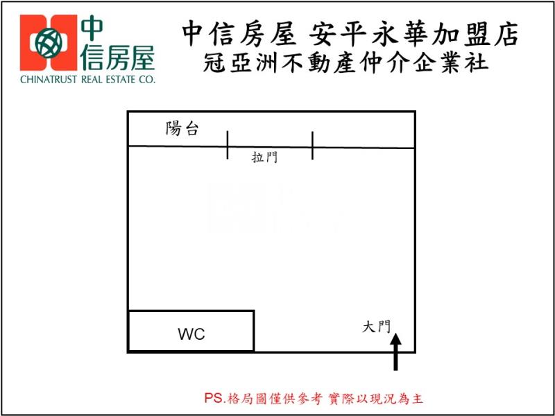 (專)優質生活圈 安平低總價套房房屋室內格局與周邊環境