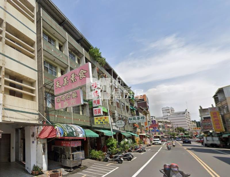 彰化市中民街鬧區黃金店面房屋室內格局與周邊環境