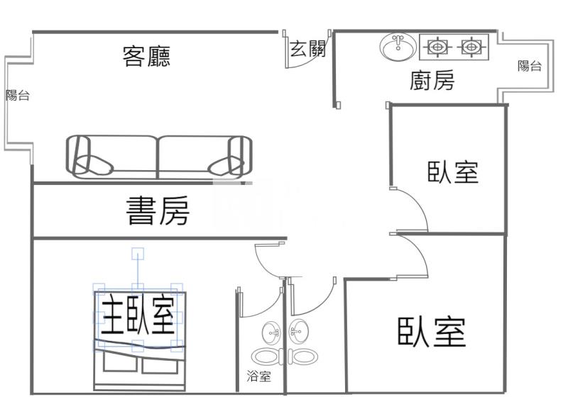 楊梅新都悅3+1房雙車位房屋室內格局與周邊環境