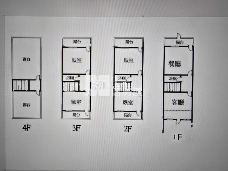 龍岡圓環美透天房屋室內格局與周邊環境