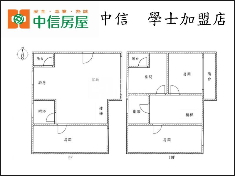 稀有電梯正樓中樓★文心崇德捷運宅房屋室內格局與周邊環境