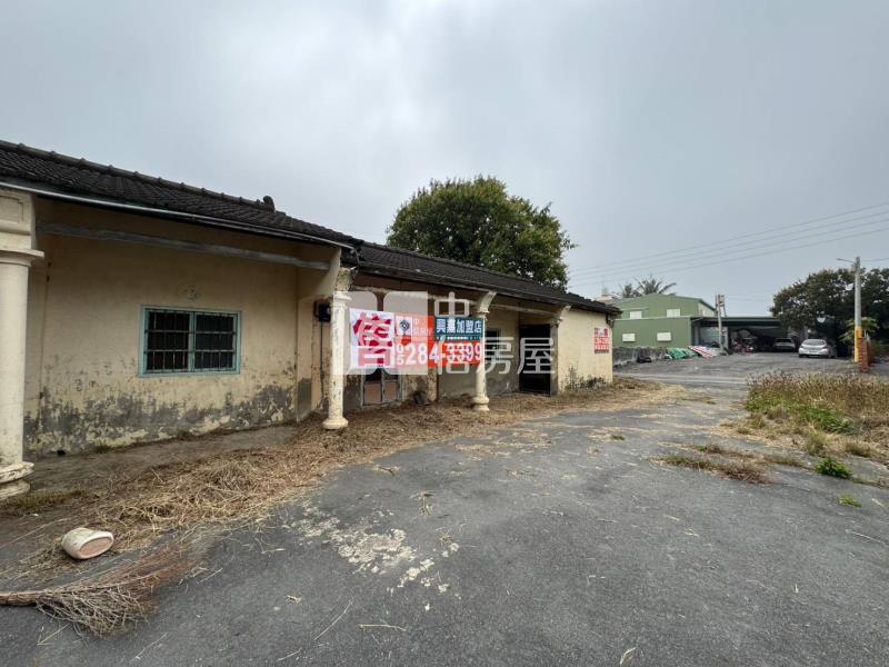 雲林大埤鄉西鎮俗建地房屋室內格局與周邊環境