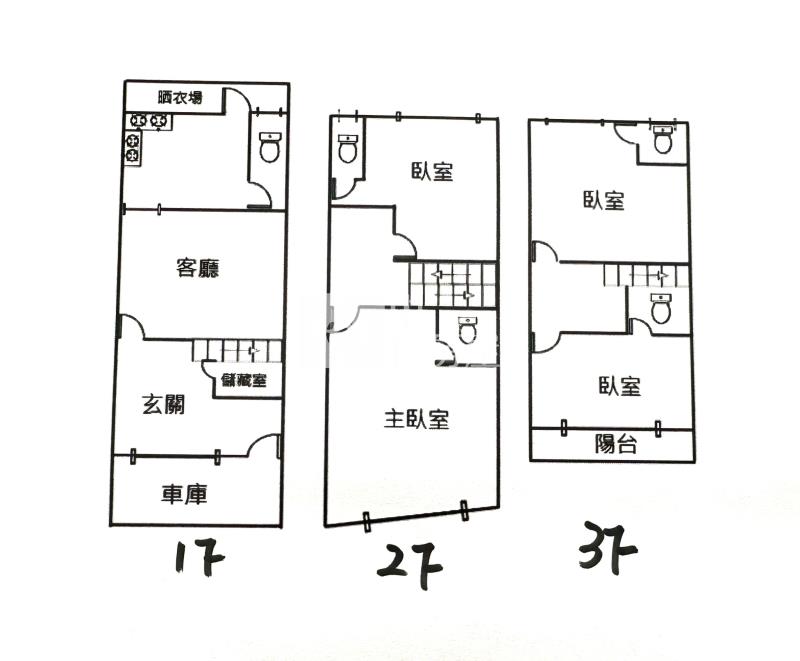 斗六工業區全新整理透天房屋室內格局與周邊環境