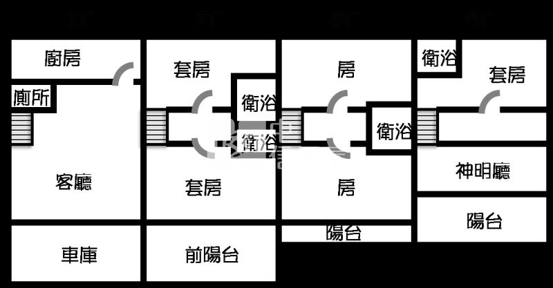 員林正溝皂街店住房屋室內格局與周邊環境