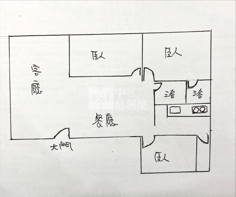 平鎮南勢重劃區大三房+平車房屋室內格局與周邊環境