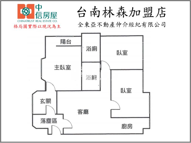 龍埔街三房收租車位電寓房屋室內格局與周邊環境