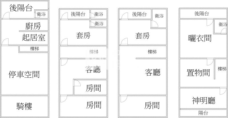 頭份早市大透天房屋室內格局與周邊環境