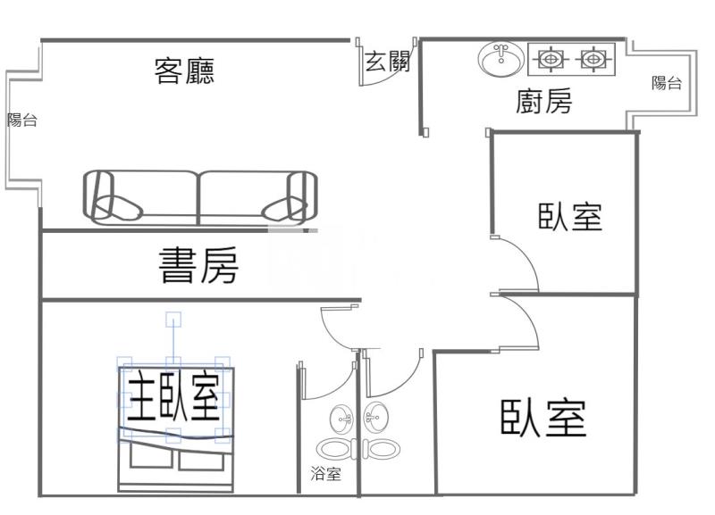 梅獅商圈新都悅大器3+1房雙車位房屋室內格局與周邊環境