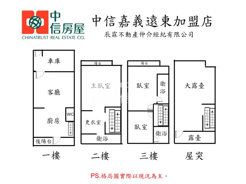 民雄埤角輕屋齡透天房屋室內格局與周邊環境