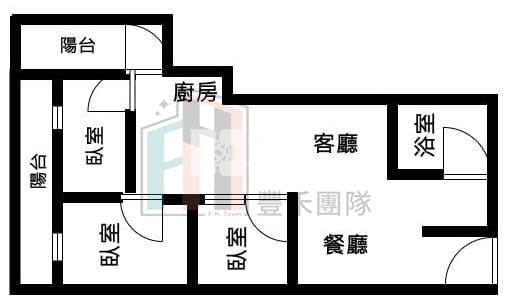 【豐禾】內壢電梯精緻美3房房屋室內格局與周邊環境