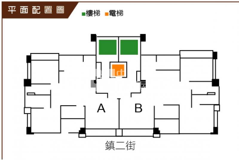 專任-景觀三面採光雙衛浴開窗精緻大三房車房屋室內格局與周邊環境