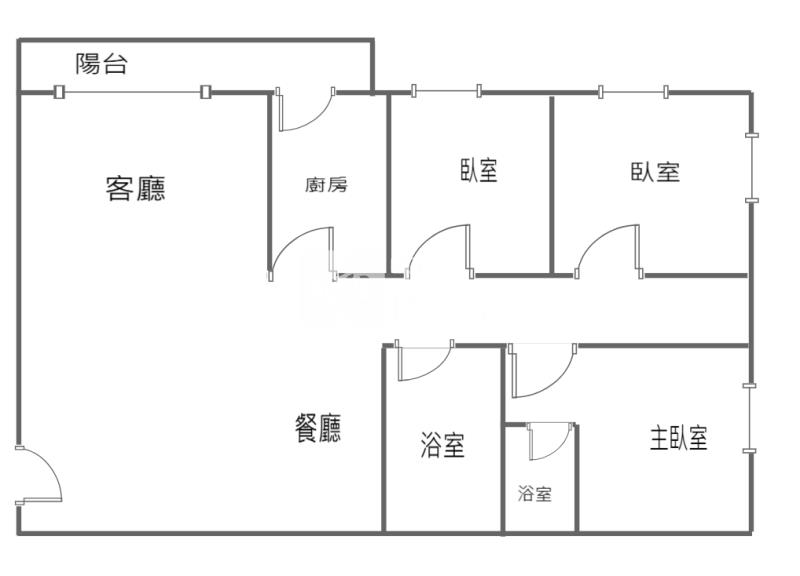 【奔馳】音暉儷園優質公寓3房房屋室內格局與周邊環境