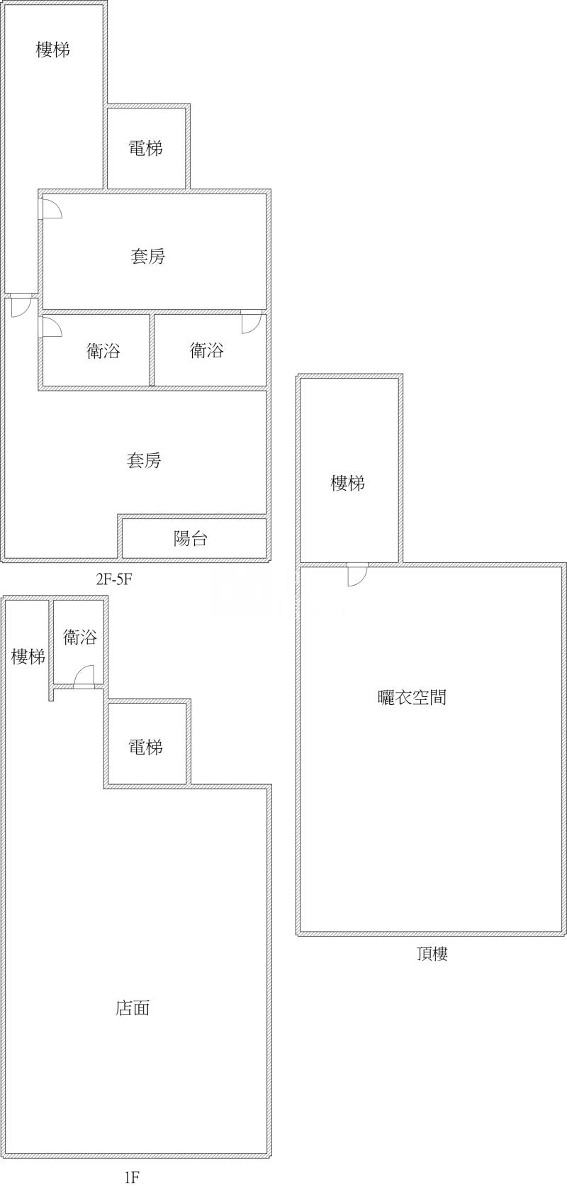 竹南市區電梯店套A房屋室內格局與周邊環境