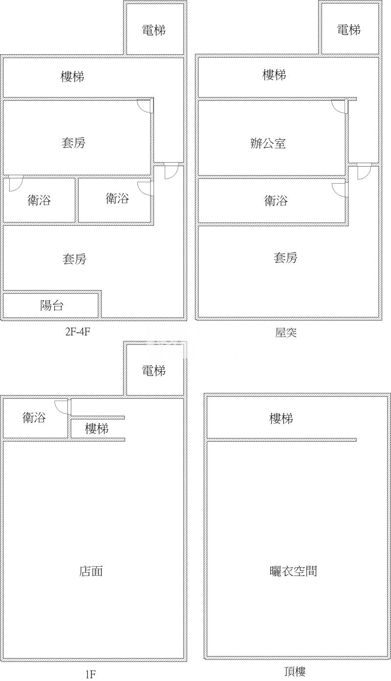 竹南市區電梯店套B房屋室內格局與周邊環境