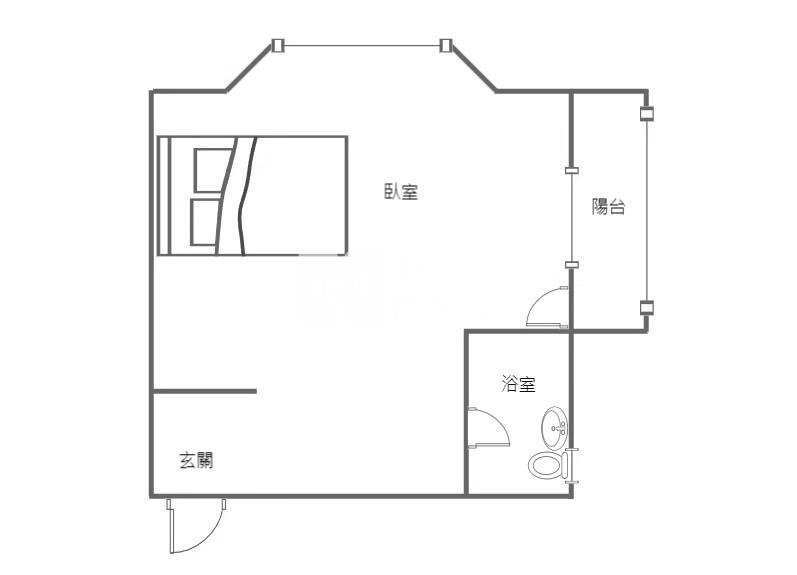 低總價龍潭中科院.三坑國小邊間大套房房屋室內格局與周邊環境