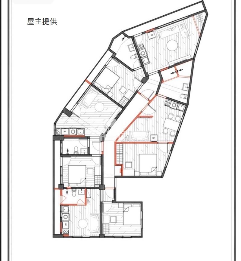 西區高投報收租套房房屋室內格局與周邊環境