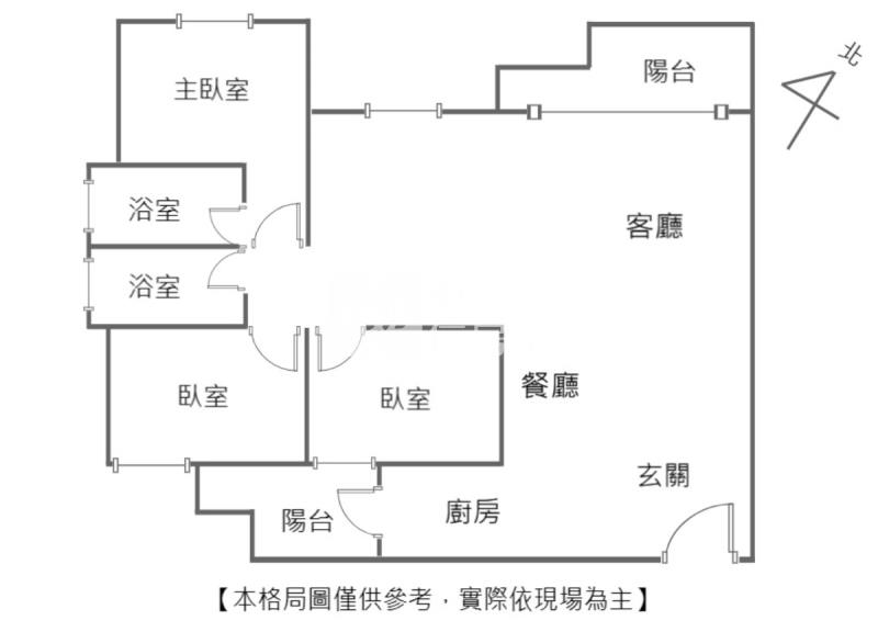 竹慶同理三房平車視野戶房屋室內格局與周邊環境