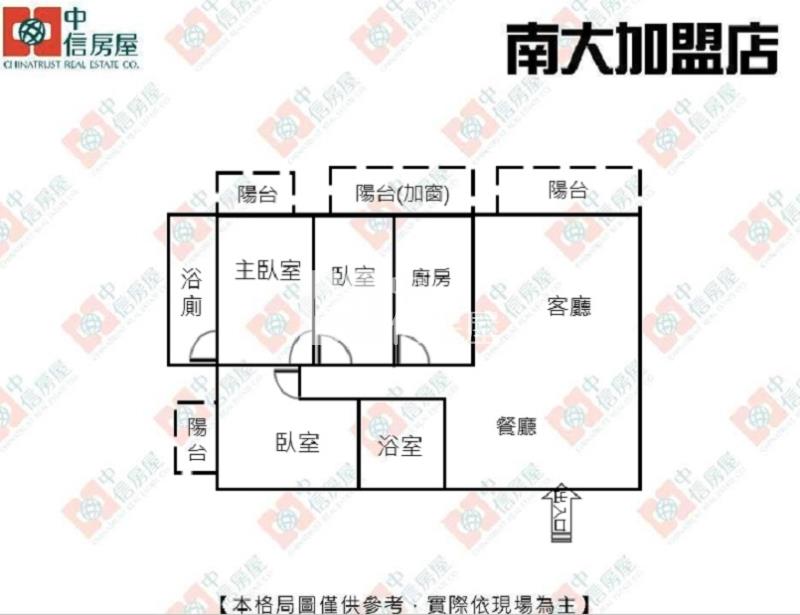 東門國小峰華苑三房平車房屋室內格局與周邊環境