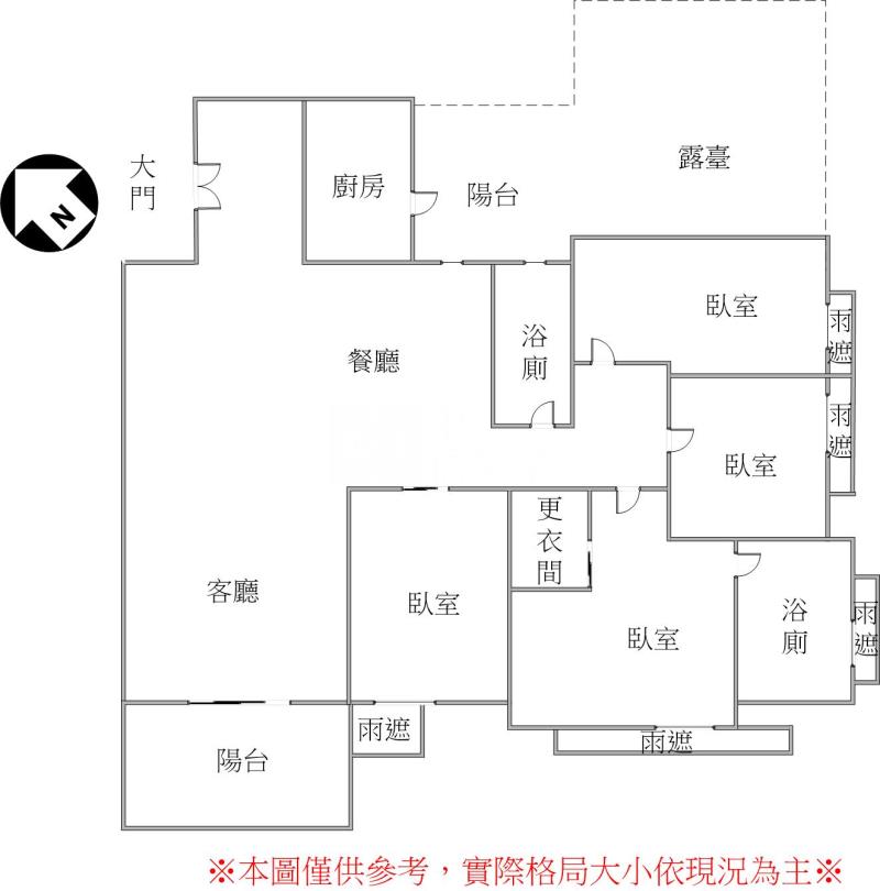 七期親家雲硯美4房平車房屋室內格局與周邊環境