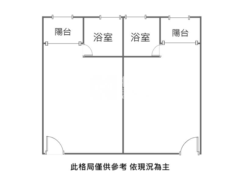 【神馬】大園黃金收租雙套房房屋室內格局與周邊環境