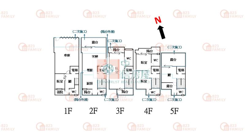 洲際漢神全新完工電梯別墅房屋室內格局與周邊環境
