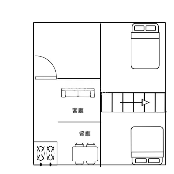 【新世紀】正內壢高中大透天房屋室內格局與周邊環境