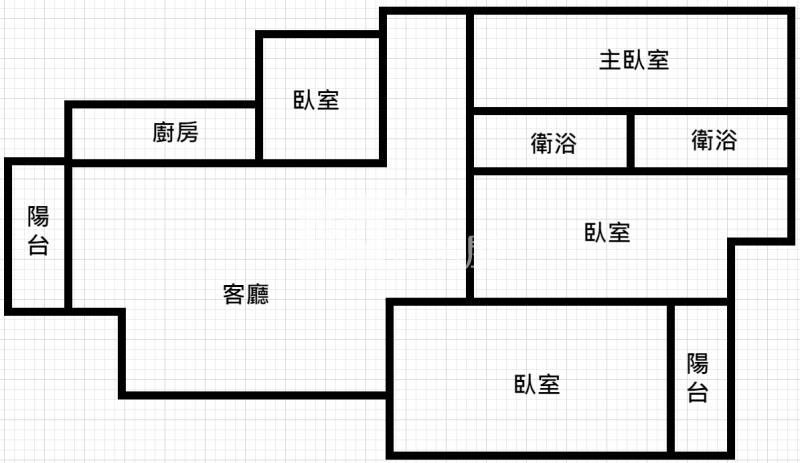 中壢市區旁番茄屋社區四房車房屋室內格局與周邊環境