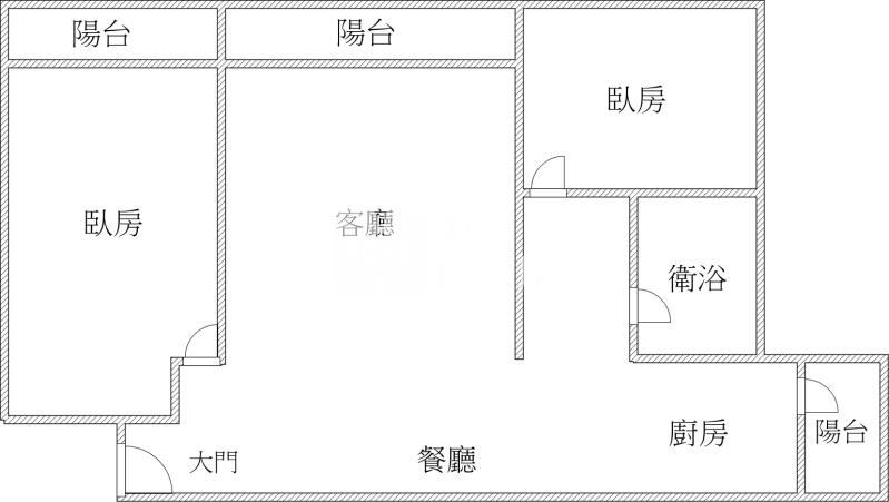 專任-首馥視野2房平車美廈房屋室內格局與周邊環境