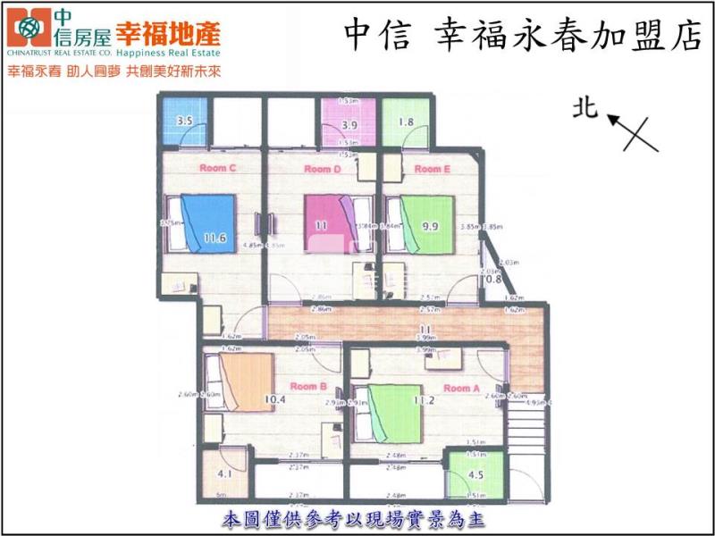 獨家!逢甲整層收租5套房房屋室內格局與周邊環境