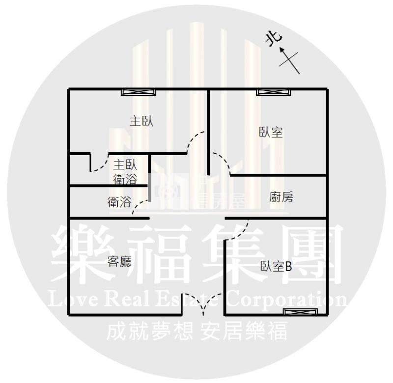 ㊣台中公園全新裝潢三房美廈房屋室內格局與周邊環境