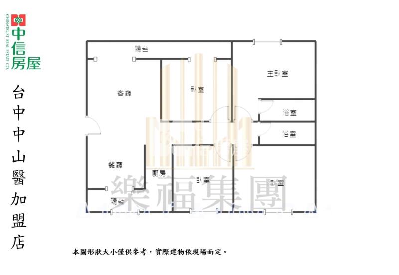 一點利市場全新整理4房坡道平車美廈房屋室內格局與周邊環境