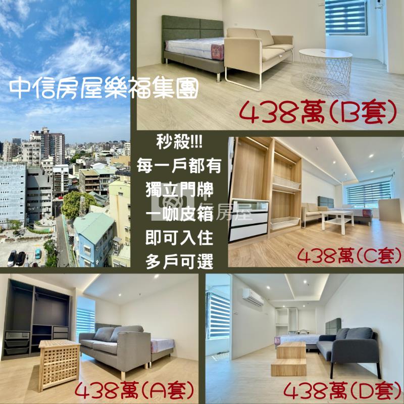 一中商圈水電更新全新設計低總價電梯大套房B房屋室內格局與周邊環境