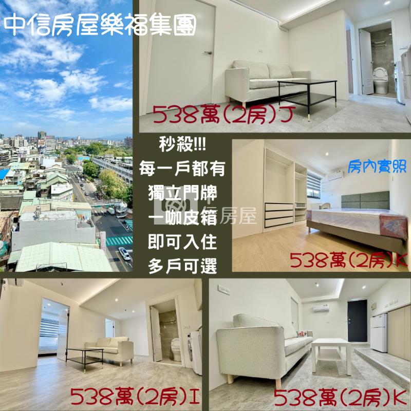 一中商圈水電更新全新設計低總價電梯大套房B房屋室內格局與周邊環境