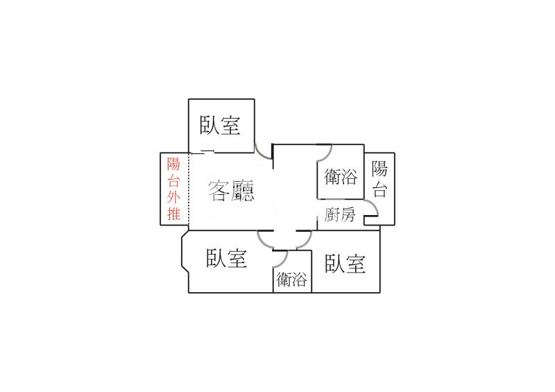 春風得意三房平車房屋室內格局與周邊環境