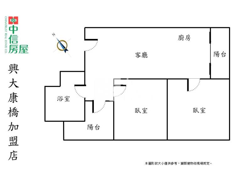 廍子國小全新未住裝潢高樓視野2房平車房屋室內格局與周邊環境